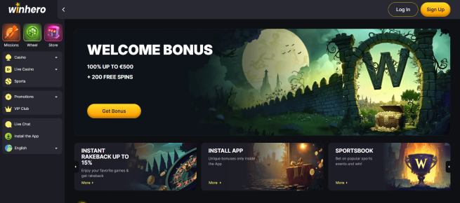 WinHero casino betrouwbaar